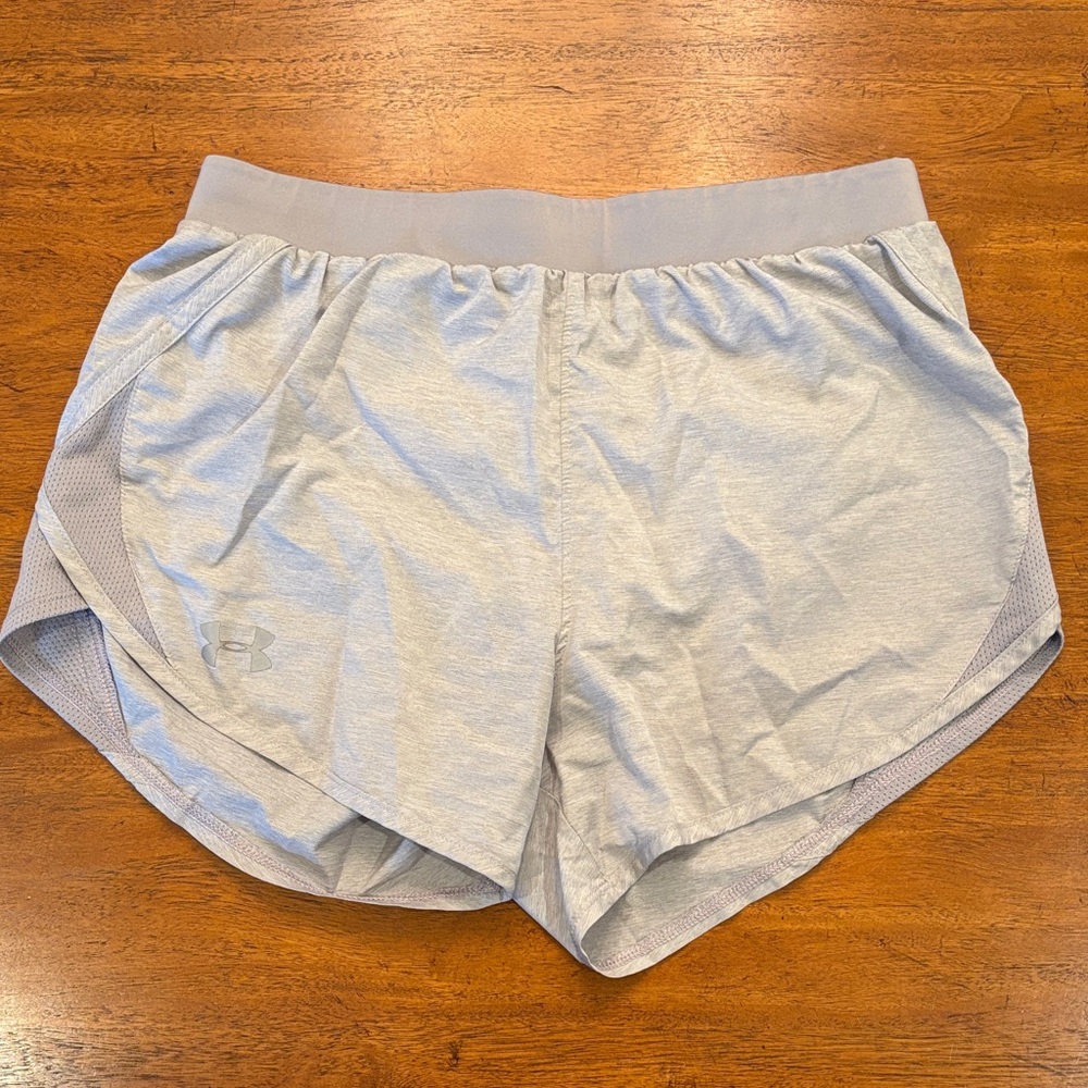 Under Armour Women's Light Gray Athletic Shorts